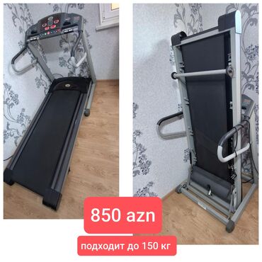 işlənmiş qaçış aparatı: Qaçış trenajoru - Elektrikli qaçış yolu, geniş və stabil qaçış səthi