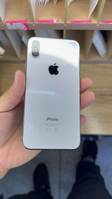 айфоно: IPhone X, Б/у, 64 ГБ, 100 %