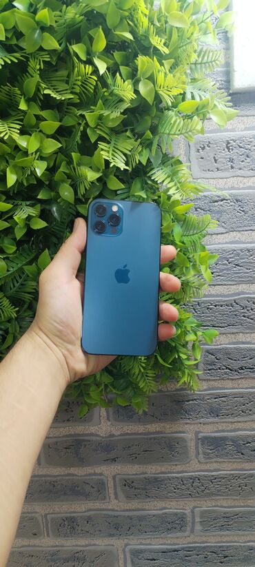 Apple iPhone: IPhone 12 Pro, 128 GB, Pacific Blue, Kredit, Simsiz şarj, Face ID