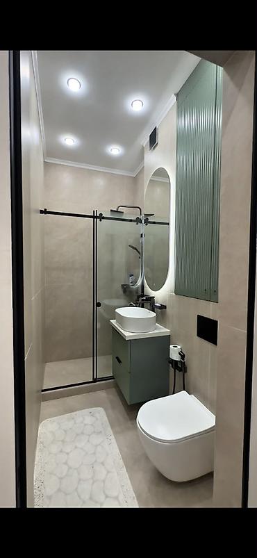 3 комнаты, 75 м², Асанбай мкр Элитка, 1 этаж, Евроремонт
