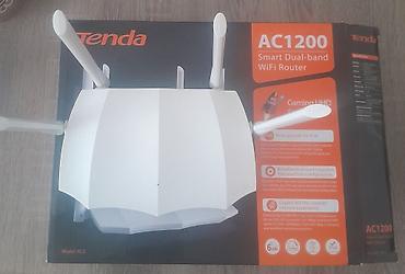 Tenda AC1200 Smart Dual‑Band Wi‑Fi Router (Model: AC5)⁸ - İkiz