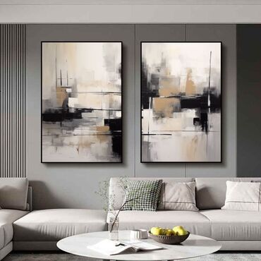 Dizayn, layihə: Modern. Abstrakt janr. Tək tablo. Müasir interyerdə mütləqdir, çünki — 51