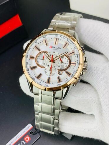 Qol saatları: Yeni, Qol saatı, Curren, rəng - Ağ — 10