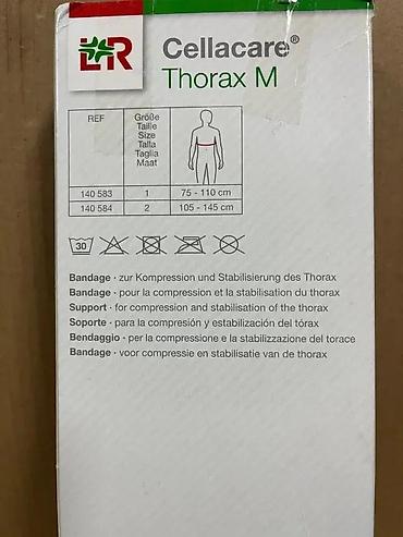Bandažeri, steznici, korektori: Cellacare Thorax M – elastična torakalna bandaža (muški model) - — 4
