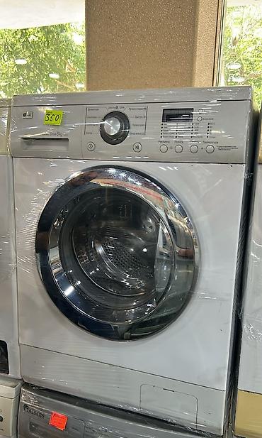 LG önyükləməli paltaryuyan maşın - Direct Drive mühərrik - Yükləmə