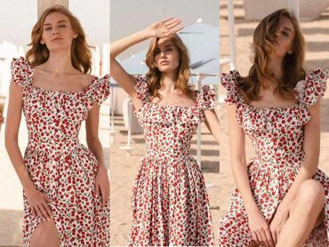 reserved haljine rs: Massimo Dutti bоја - Šareno, Drugi tip rukava