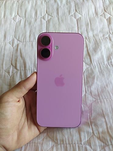 Apple iPhone: IPhone 16, 128 GB, Çəhrayı, Face ID — 1