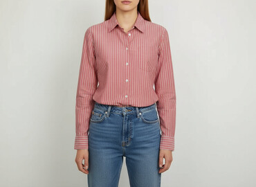 bluzki bawełniane basic: H&M, Bluzka damska, rozmiar M