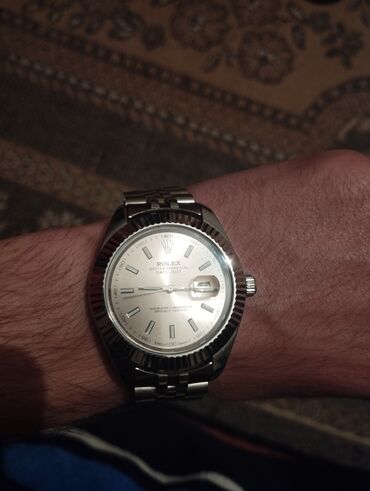 Qol saatları: İşlənmiş, Qol saatı, Rolex, rəng - Gümüşü