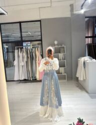 узбекские платья со штанами: Платье на кыз узатуу