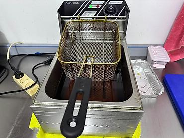 istilik: AOKI LISS elektrik fritozu - Tək bölməli, paslanmayan polad gövdə - — 1