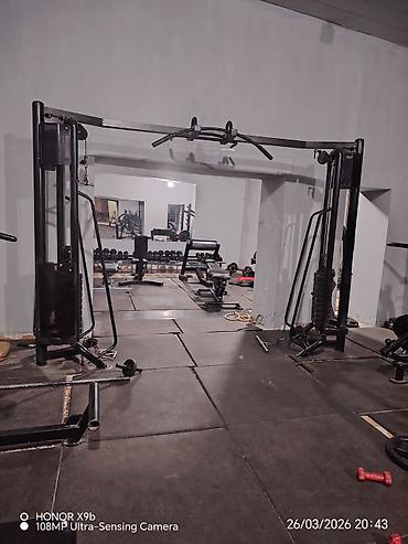 Digər biznes avadanlığı: Tam avadanlıqlı fitnes/zal ləvazimatları paketi Trenajor zali hersey — 1