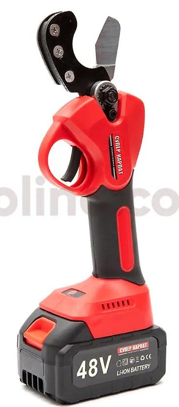 Karpat qayçı (borukəsən) batareyalı - 48V Li-Ion batareya ilə işləyir