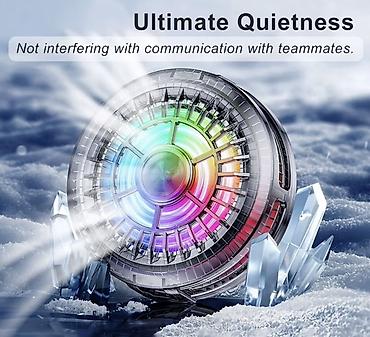 oyuncu telefon: RGB işıqlı telefon soyuducusu – mobil oyunçular üçün səssiz və güclü — 1