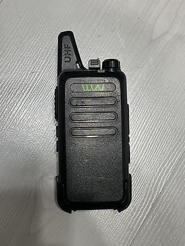 рация цена: Портативная рация UHF - Диапазон: UHF (надпись UHF на корпусе) - — 1