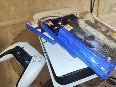 playstation 5 цена бишкек: Продаю срочно пс5 Слим на 1000гигабайт, каждую игру по 1000 отдам за