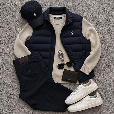 Жеке буюмдар: Мужские образы Polo Ralph Lauren — готовые комплекты для повседневного — 3
