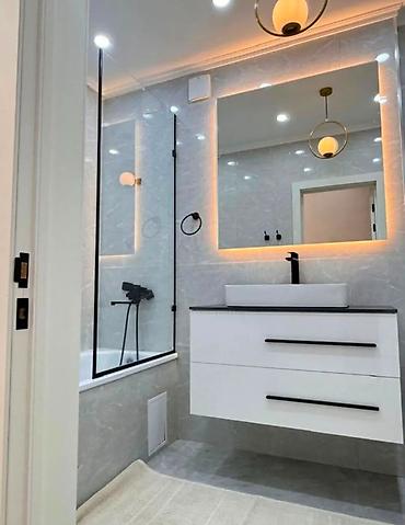 flat osh: 2 комнаты, 67 м², Ала-Арча ТРЦ Элитка, 10 этаж, Евроремонт — 3