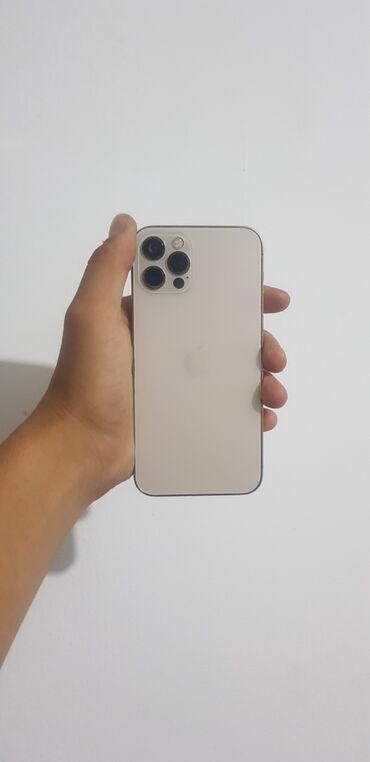 камера 360: IPhone 12 Pro, Колдонулган, 256 ГБ, Rose Gold, Коргоочу айнек, Каптама, 75 %