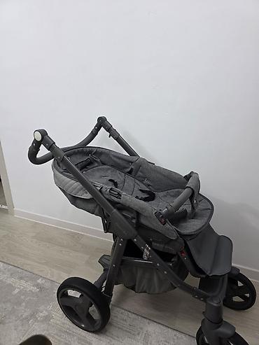 коляски babyton: Коляска, цвет - Серебристый, Б/у, Самовывоз, Платная доставка — 8