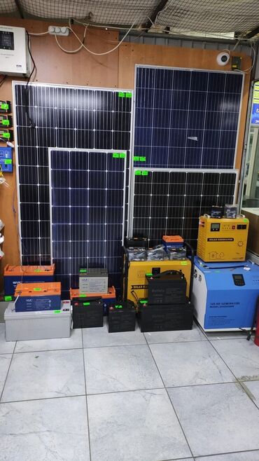 Солнечные панели: Солнечные панели: 30ватт моно(54*45)-2600сом 50ватт — 4