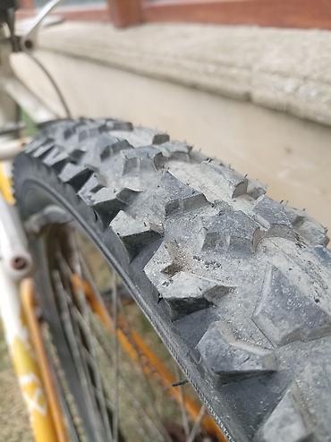 İdman velosipedləri: Kawasaki dağ velosipedi Demek olarki sürülmüyüb qalıb qıraqda — 5
