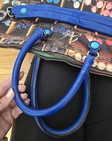 Torbe: GABS kožna torba. prelepa, šarena, ima zip celom dužinom i širinom — 9