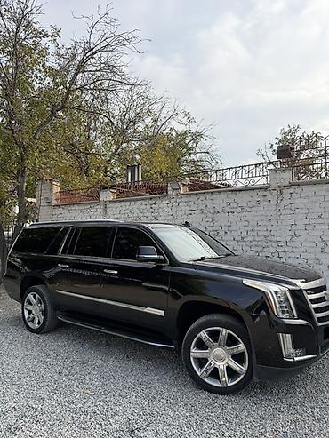 cadillac escalade аренда: Cadillac Escalade: 2019 г., 6.2 л, Автомат, Бензин, Внедорожник — 2
