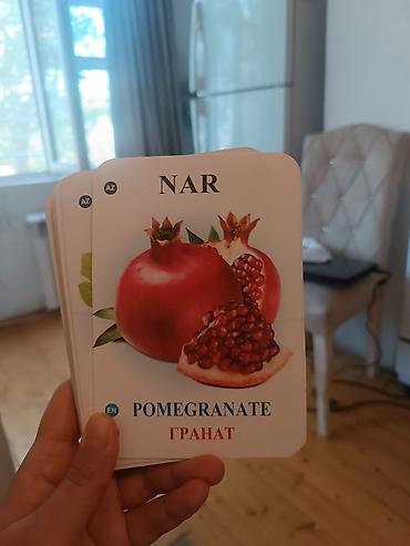 Uşaqlar üçün digər mallar: Loqoped ve psixoloq kartları. heyvan meyvə tərəvəz,hereket — 3