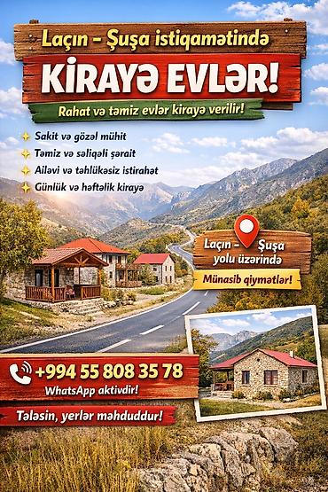 bakı kıraye evler: Kiraye Evler Laçın — 1