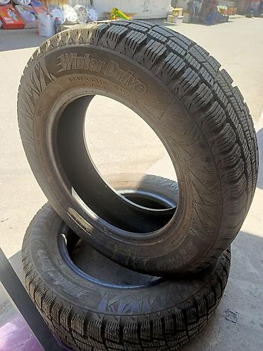 шина зима: 2шт Зимние шины Winter Drive 195/65 R15 состояние почти новое неделю — 2