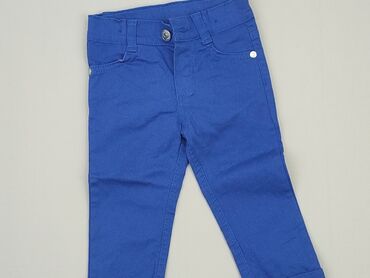 jeansy młodzieżowe chłopięce: Джинсові штани, 9-12 міс., стан - Дуже гарний