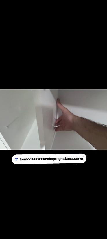 Komode: Komoda sa skrivenim pregradama Se izradjuje u Univera debljine 18mm — 7