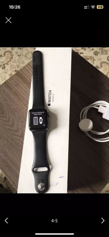 наручные часы гармин: Смарт-часы Apple Watch Series 3 в корпусе черного цвета с черным