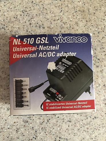 universal: Универсальный сетевой адаптер Vivanco NL510GSL (IC stabilized — 1