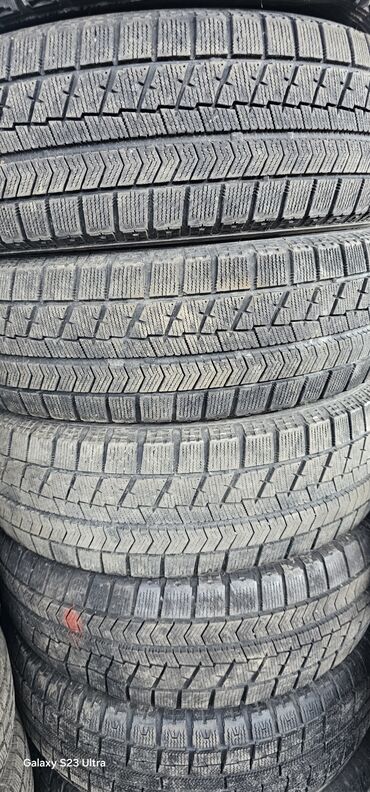 зимнии шины: Шины 195 / 65 / R 15, Зима, Б/у, Комплект, Легковые, Япония, Bridgestone