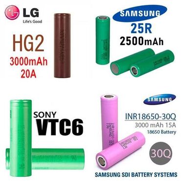зарядное устройство для аккумулятора: Оригинальные Vtc6 30q 25r hg2 vtc5 vtc5a he2 he4 18650 аккумуляторы
