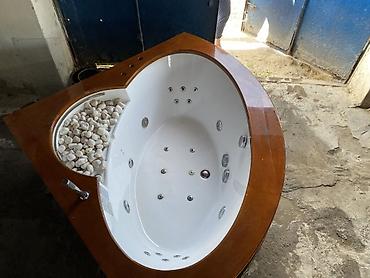 caquzi: İşlənmiş Cakuzi vanna Motorlu, Plastik, Ünvandan götürmə — 1