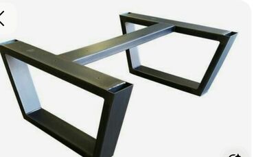 Masalar: Masa üçün metal ayaq dəstləri – modern dizaynlar - Material: qalın — 3