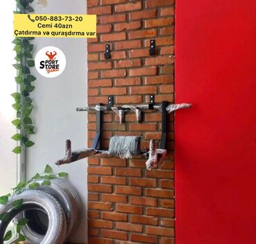 Turniklər və bruslar: 🔥bi̇rbaşa sexdən topdan qi̇yməti̇nə satiş.🔥 ✅size turnik pres brus 3ü — 9