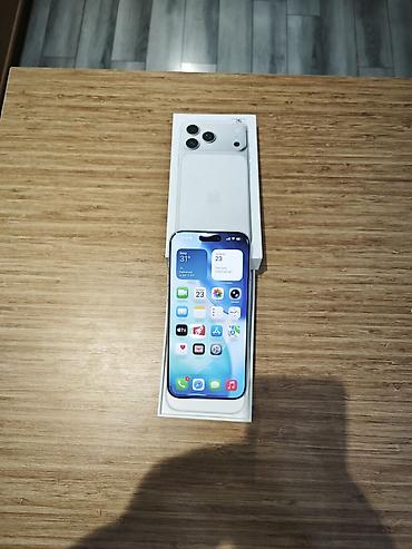 iohone 12: IPhone 17 Pro Max, 256 GB, Ağ, Face ID — 4
