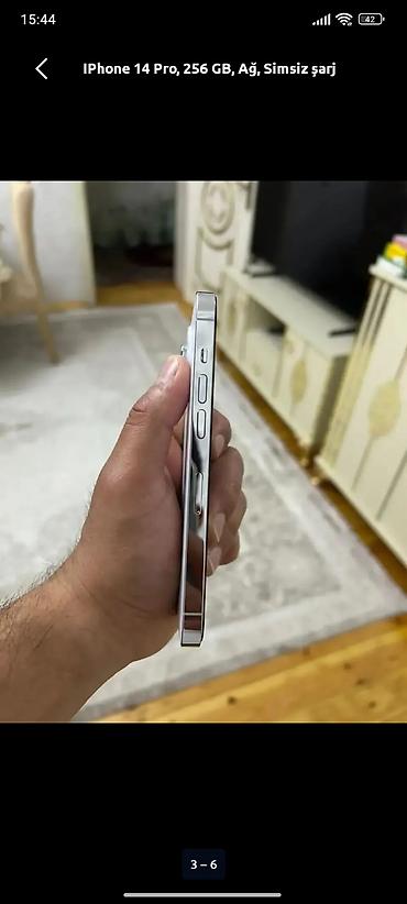 Apple iPhone: IPhone 15 Pro, 256 GB, Ağ, Simsiz şarj — 4