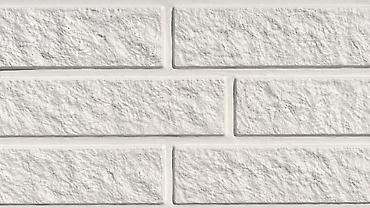 mdf panel satisi: Dekorativ fasad panelləri – daş/kağız-kərpic fakturalı, açıq krem-ağ — 2