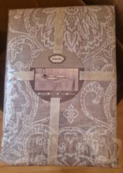 брендовое постельное белье оптом: Новый цвет - Серый Скатерть, Самовывоз