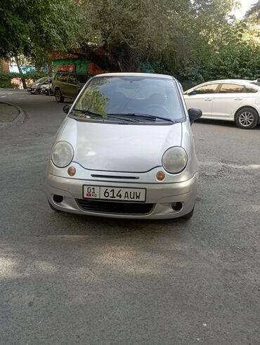 авто зеркала: Серебристый хэтчбек Daewoo Matiz, Автомат,идеальный для городской