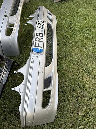 mers 210: Бампер Mercedes-Benz, Б/у, Оригинал — 2