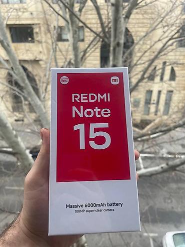 xiaomi not: Xiaomi 15, 256 GB, rəng - Yaşıl, 
 Zəmanət, Düyməli, Sensor — 3