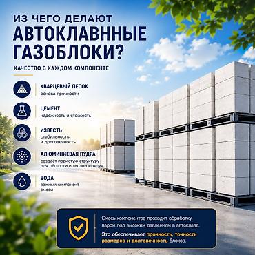 пилу: Газоблок, Автоклавный, 600x200x300, D600 — 10