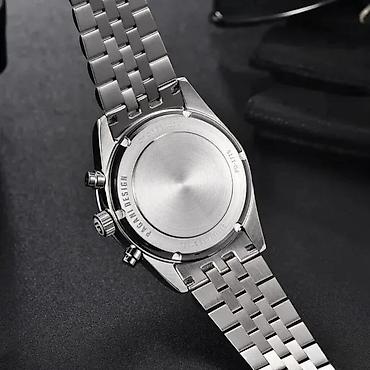 Ručni satovi: PAGANI DESIGN PD-1775 - 37.5mm - Plava - Seiko VH64 Potpuno nov muški — 15