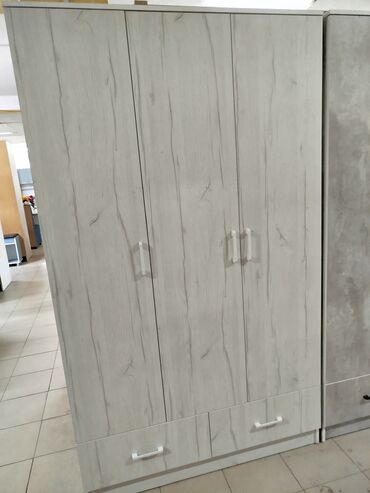 Шифоньеры: Шифоньер, Новый, Прямой, цвет - Белый, ЛДСП — 4